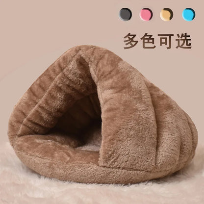Triangle Shaped Warm Pet Bed