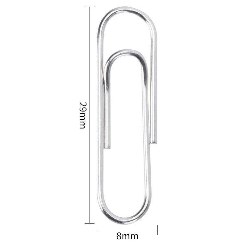 Metal Silver Paper Clips for Paperwork