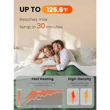 Ultra‑Cozy Electric Heated Blanket Auto‑Off 8 Temp