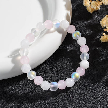 Aura Balancing 8mm Natural Stone Sleep Bracelet