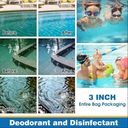 1" Stabilized Chlorine Tablets for Pools 3 lbs