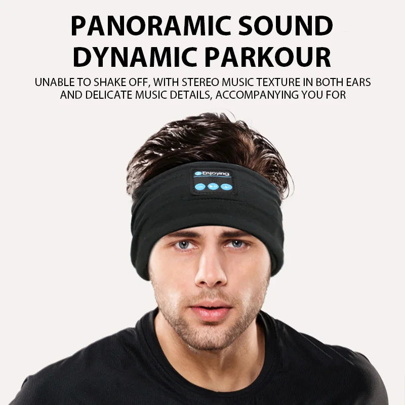 Wireless Bluetooth Headband with HD Stereo Speakers
