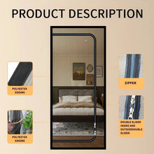 Breathable U-shaped Pet Proof Mesh Door