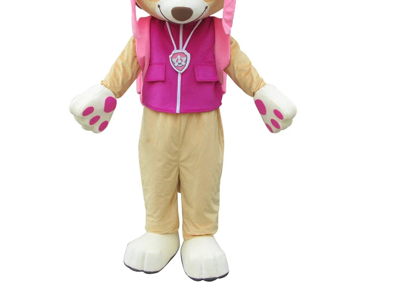 Adult Blue Dog Cartoon Mascot Costume – Full Body Party Outfit