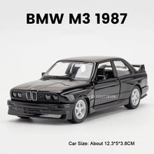 1:36 Model Car BMW Alloy Diecast Doors Opened Pull Back Rubber Tires