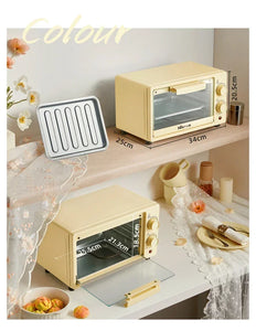 Small Electric Oven with Integrated Design