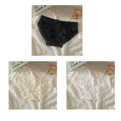 3Pcs Low Waist Quick Drying Briefs