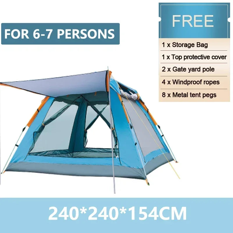 Goture Portable Automatic Waterproof Double Layer Tent