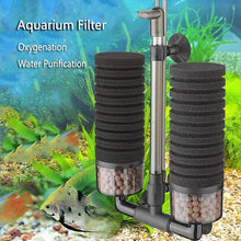 Aquarium Fish Tank Air Pump Skimmer Biochemical Sponge Filter