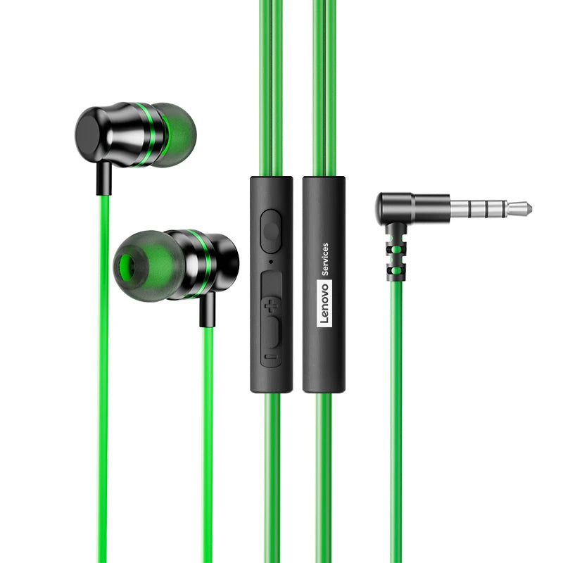 Lenovo YF38 In-Ear Wired Gaming Headphones with Mic & Inline Control