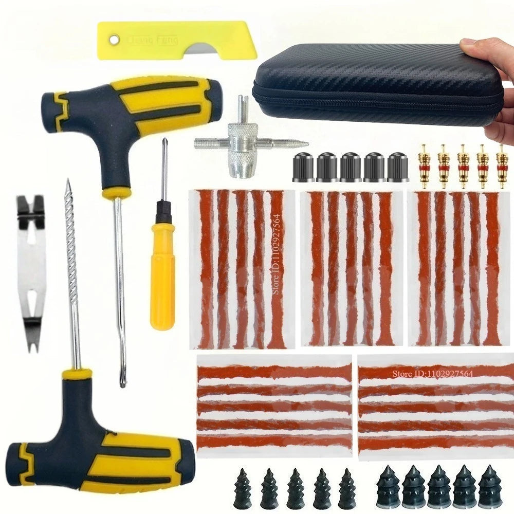 ZFOUEK Car Tire Repair Kit Puncture Plug Tools