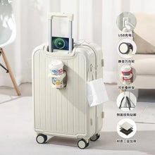 Small Cup Holder Trolley Suitcase