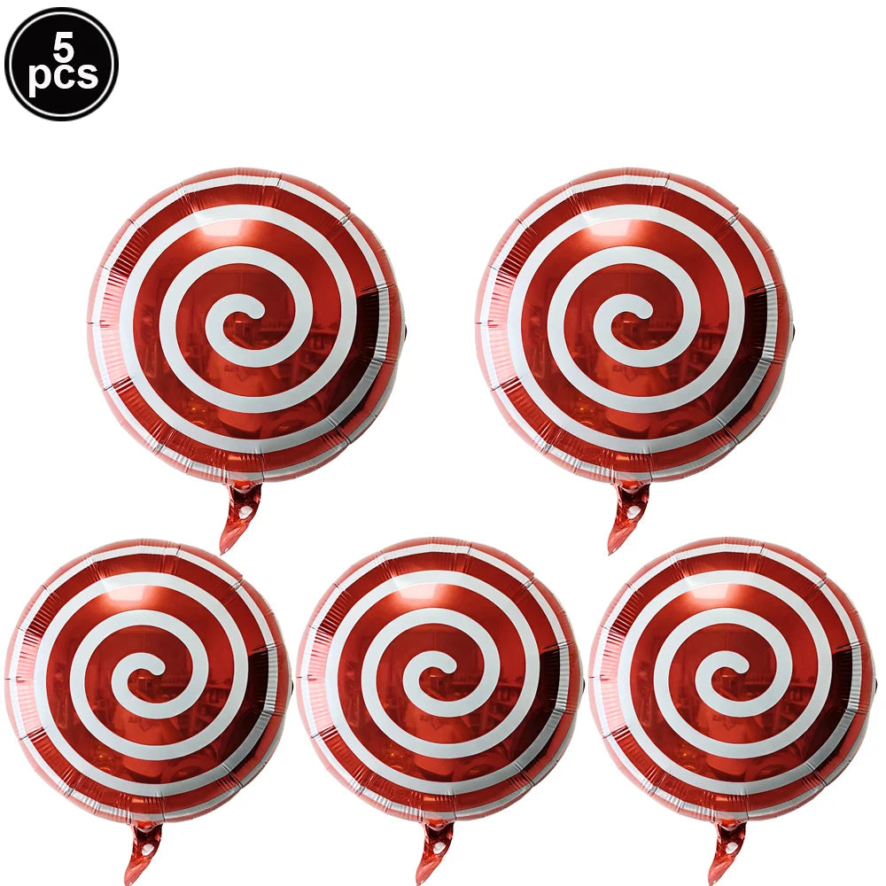 Large Standing 4D Foil Christmas Balloon - Inflatable Holiday Decor with Base