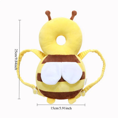 Little Bee Baby Head Protection Pillow Backpack
