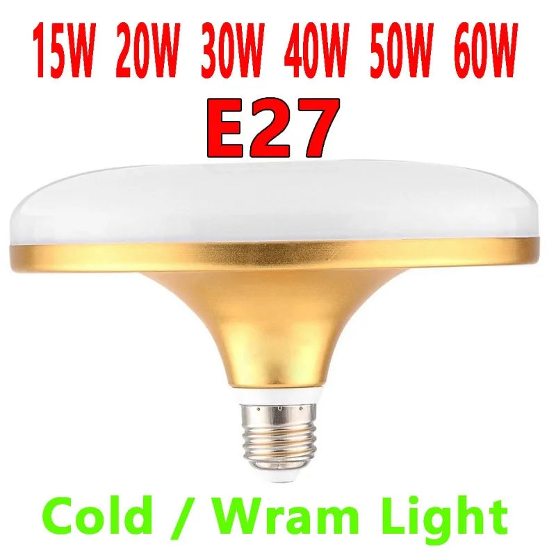 Super Bright E27 LED UFO Bulb (15W – 60W)