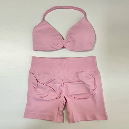 2Pces Seamless Sportswear Set