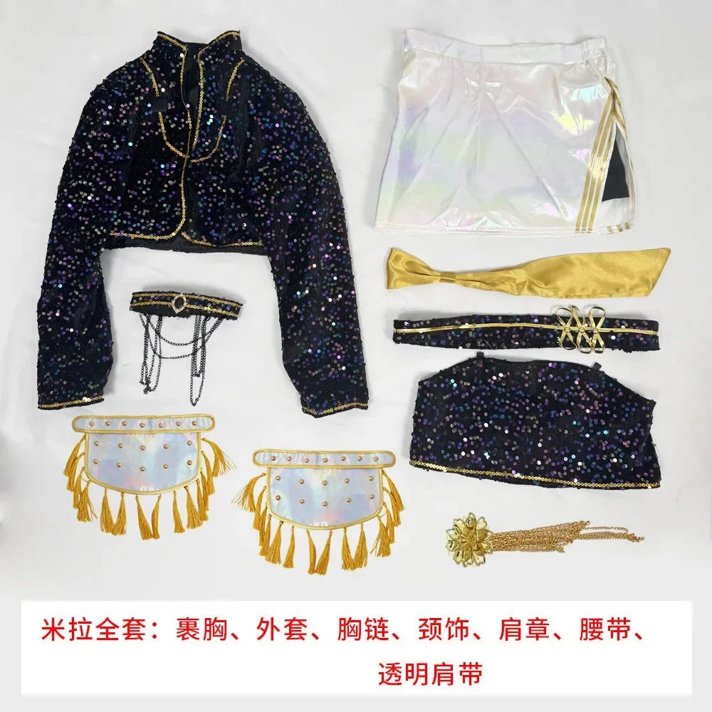 Anime K-Pop Demon Hunters Cosplay Costume Set
