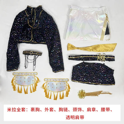 Anime K-Pop Demon Hunters Cosplay Costume Set
