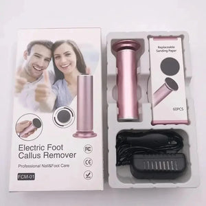 Electronic Foot File Callus Remover with Replacement Sandpaper Disc