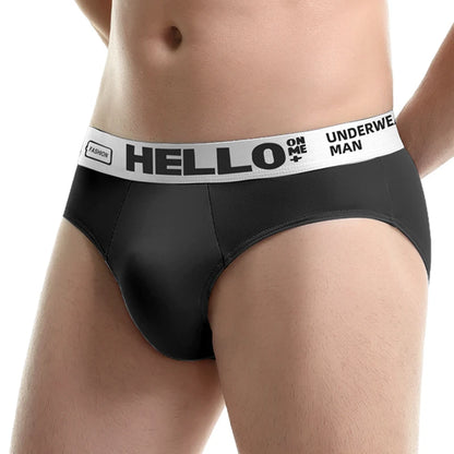 Men's Ice Silk Breathable Quick-Drying Sporty Briefs
