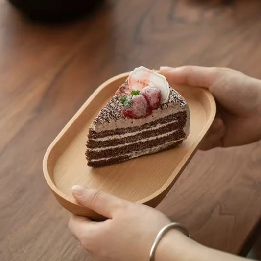 Wooden Oval Platter Dish