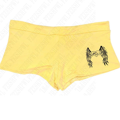 Retro Millennium Patterned Printed Shorts
