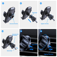 TOPK Car Phone Holder Upgraded Metal Hook