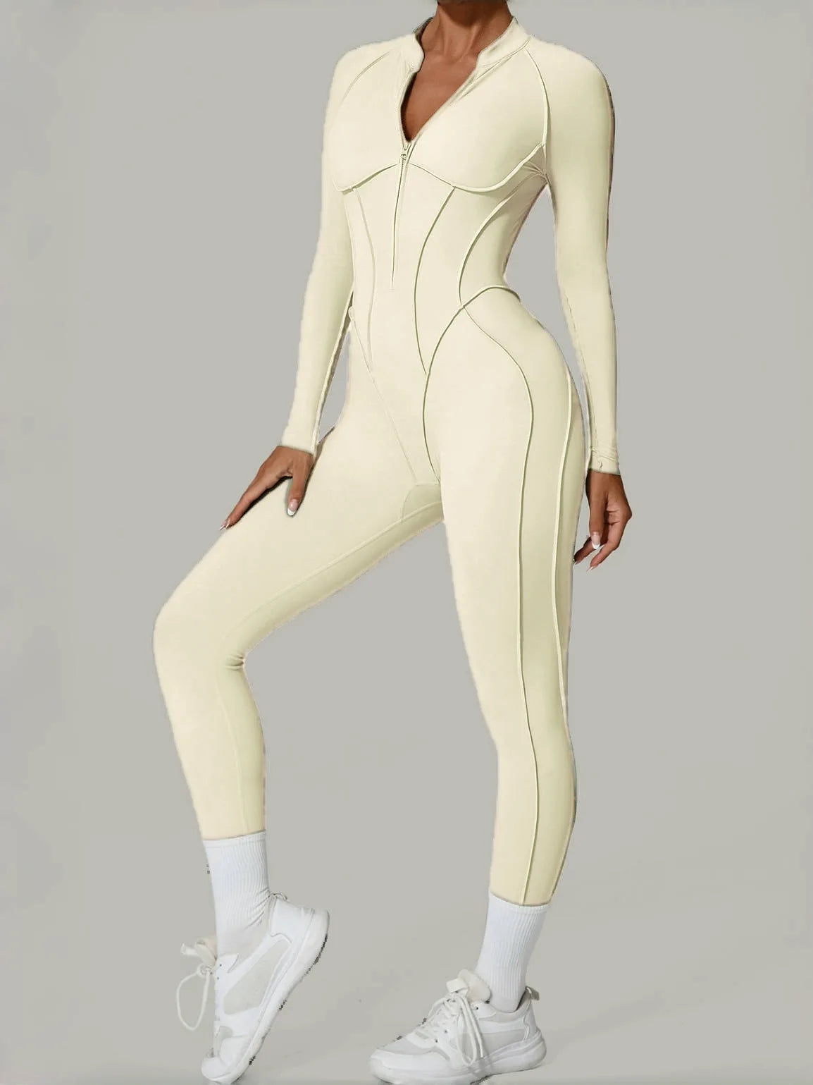 Women's Quick-Dry Hip-Lifting Workout Jumpsuit