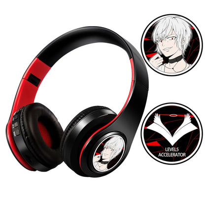 Anime Print Demon Slayer Headphones with Mic