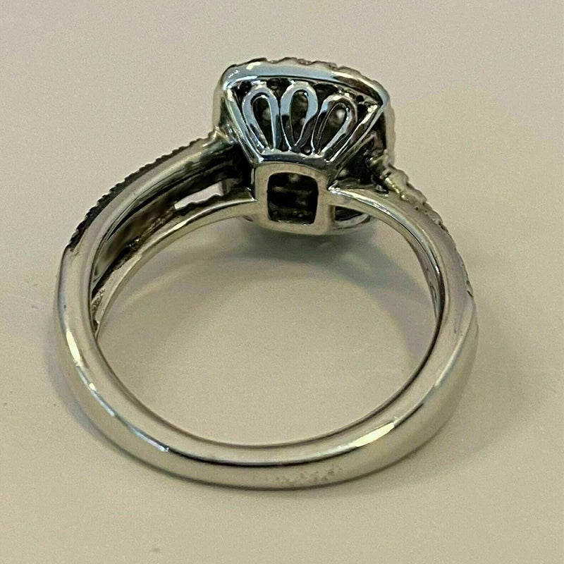 Huitan Silver Trendy Bridal Wedding Ring