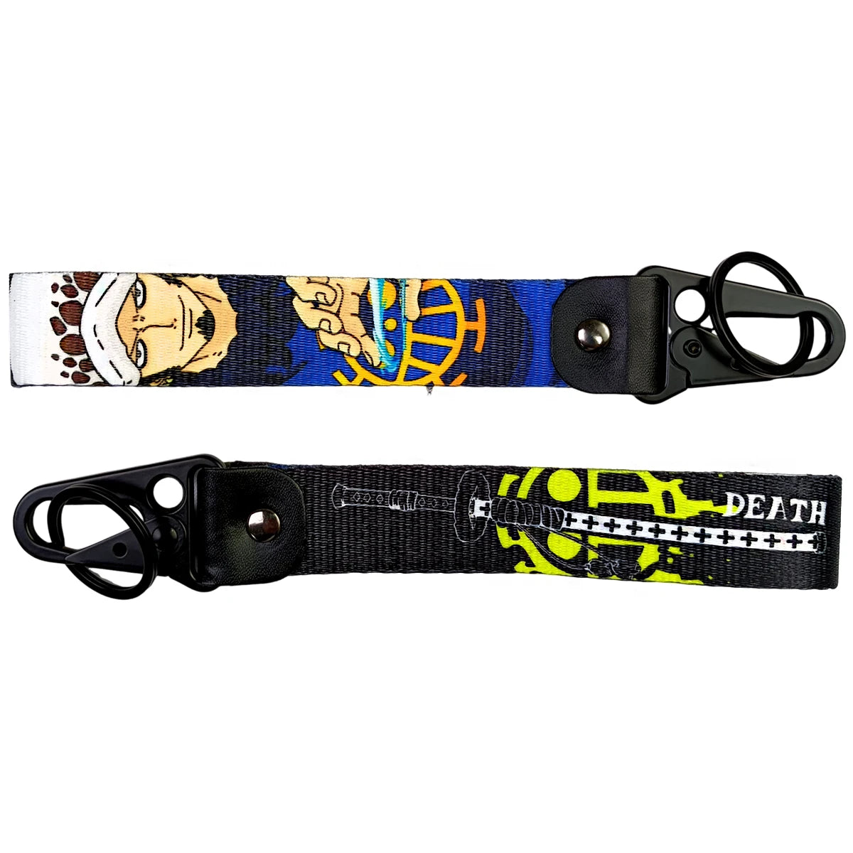 One Piece Anime Eagle Beak Keychain Lanyard & Badge Holder