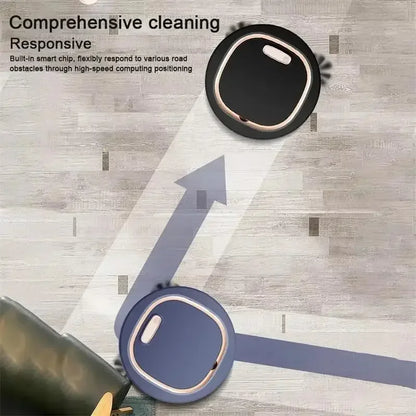 3-in-1 Smart Touch-Activated Robot Vacuum & Wet/Dry Mop