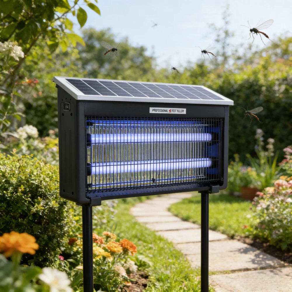 JOYINLED Solar Mosquito Killer Lamp with UV Light