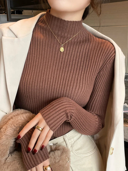 Pullover Casual Turtleneck Sweater