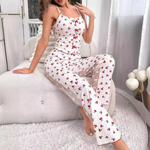 2-Piece Transparent Back Pajama Set