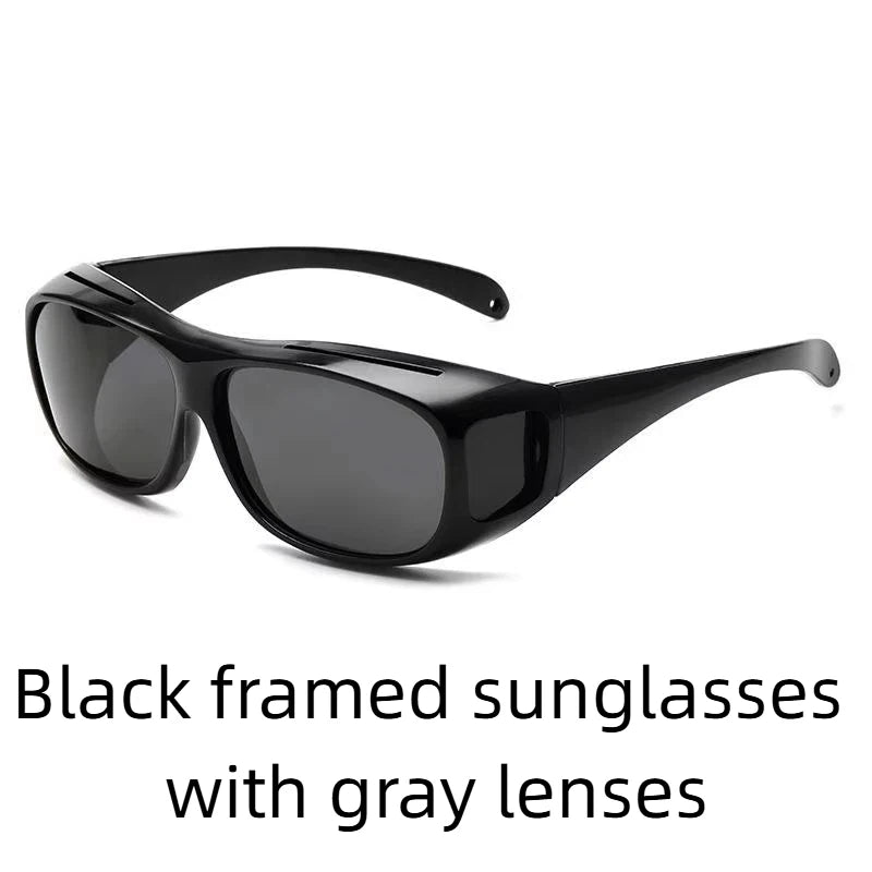 Night Driving Over Sunglasses Anti Glare Polarized Glasses