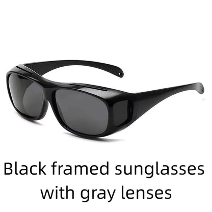 Night Driving Over Sunglasses Anti Glare Polarized Glasses