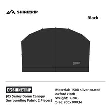 ShineTrip Waterproof Silver Coated Dome Tent