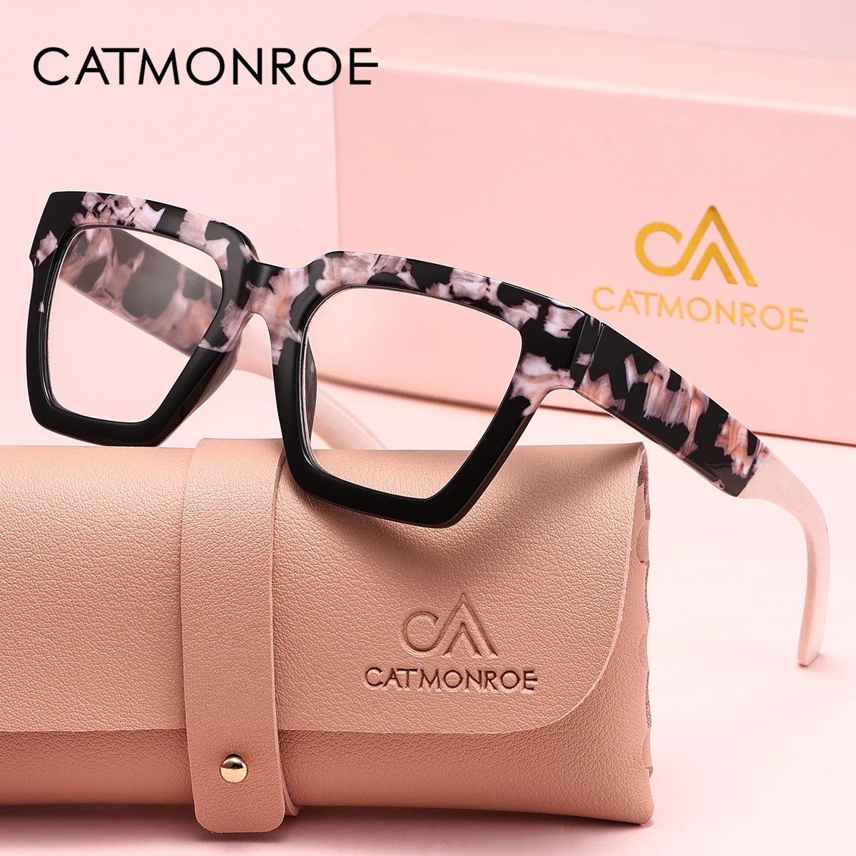 CATMONROE Large Frame Reading Glasses