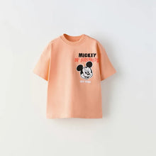 Cartoon Print Short-sleeved T-shirt