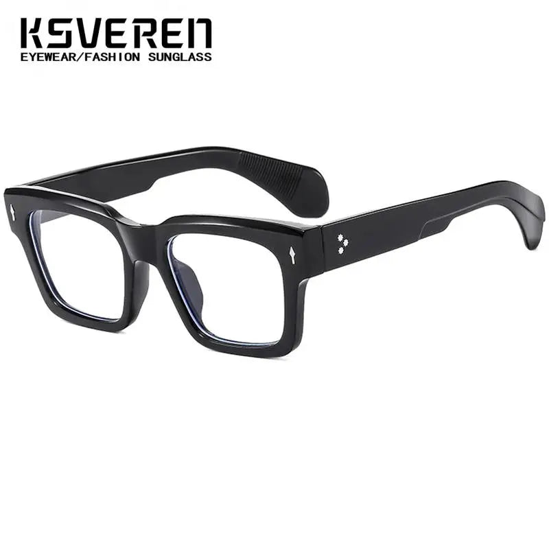KSVEREN Square Thick Frame Reading Glasses