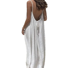 Loose Backless Summer Dress