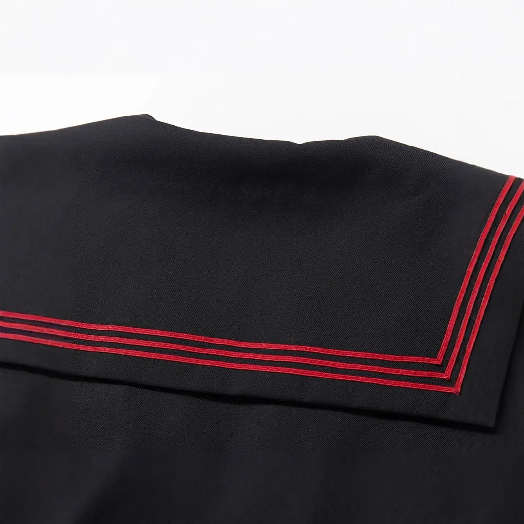 Girls' Preppy School Uniform Set (JK Sailor Style)