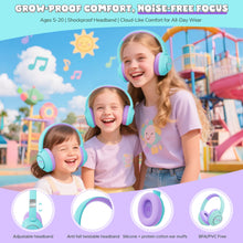 Nova1Pro Kids ANC Wireless Headphones 5.4 42dB Active Noise Cancellation with Mic