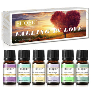 EUQEE 6pcs Fragrance Oils Set 10ml