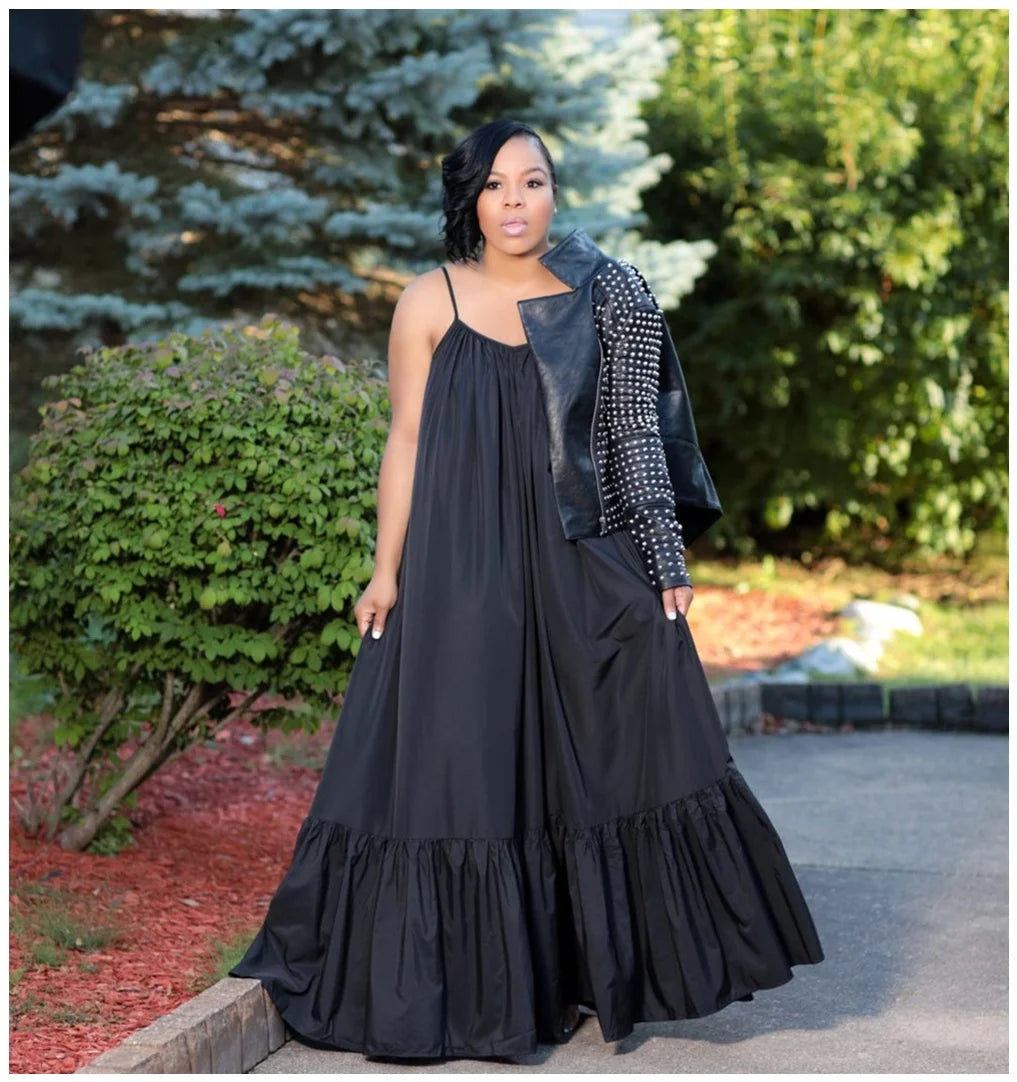 Loose Long Candy Color Dress