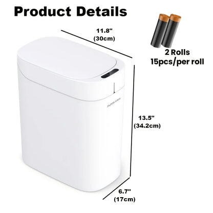 JOYBOS Automatic Adsorption Bag Trash Can With Lid Smart Sensor