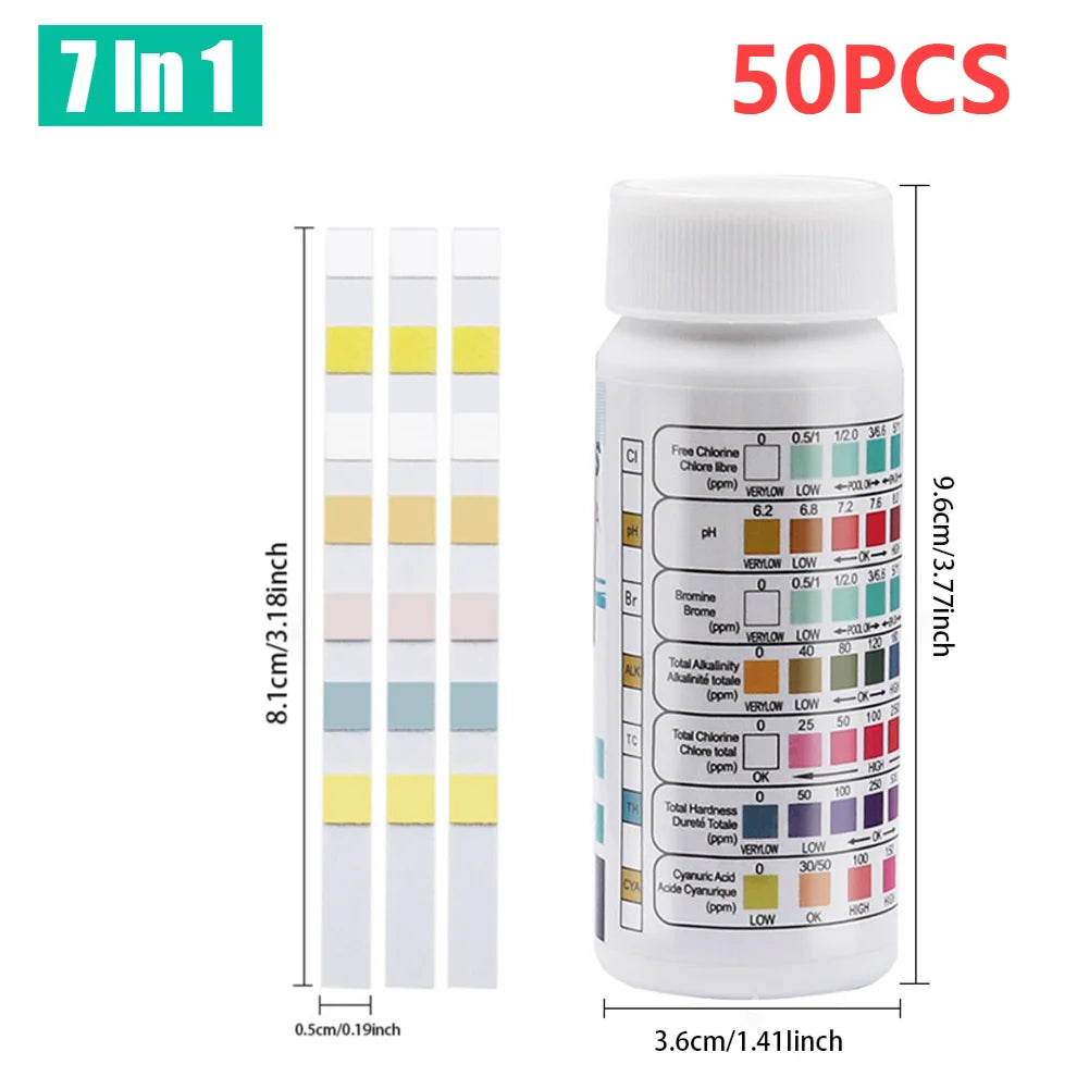 Multi-pack Water Quality Test Paper PH Test Strips