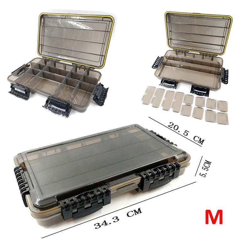 Large-Capacity Fishing Tackle Box