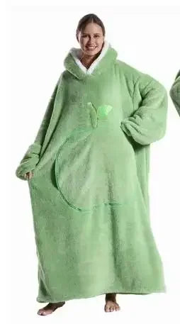 Extra Long & Thick Hooded Robe
